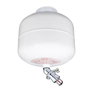 Modul autonom de stingere a incendiilor SPRUT-12, montaj pe perete